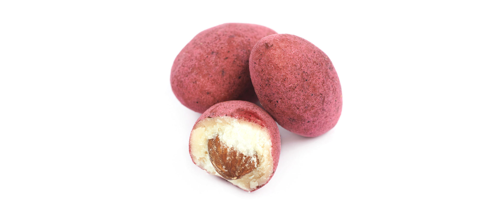 almendras-cubiertas-de-polvo-de-fresa